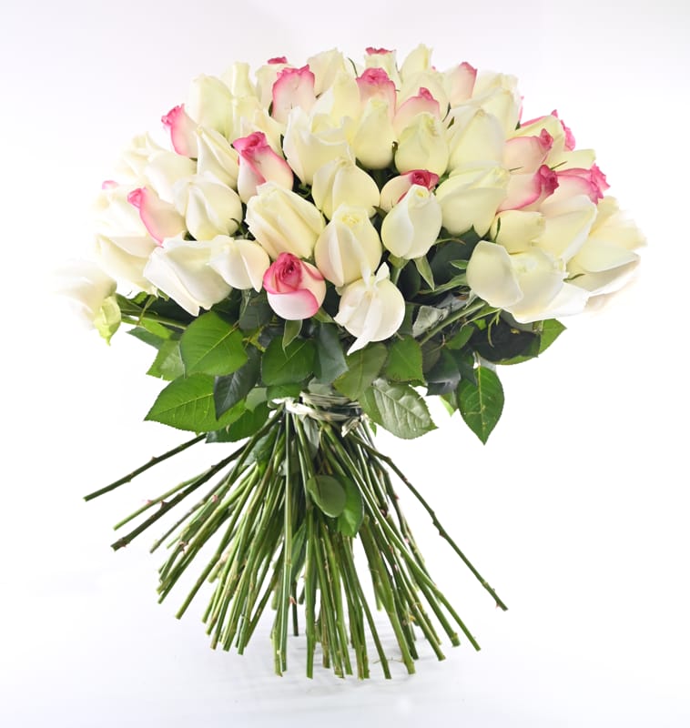 זר ורדים אהבה ורודה