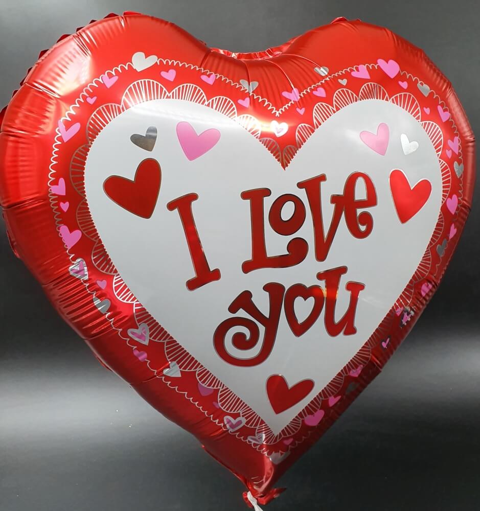 בלון הליום i love you "18