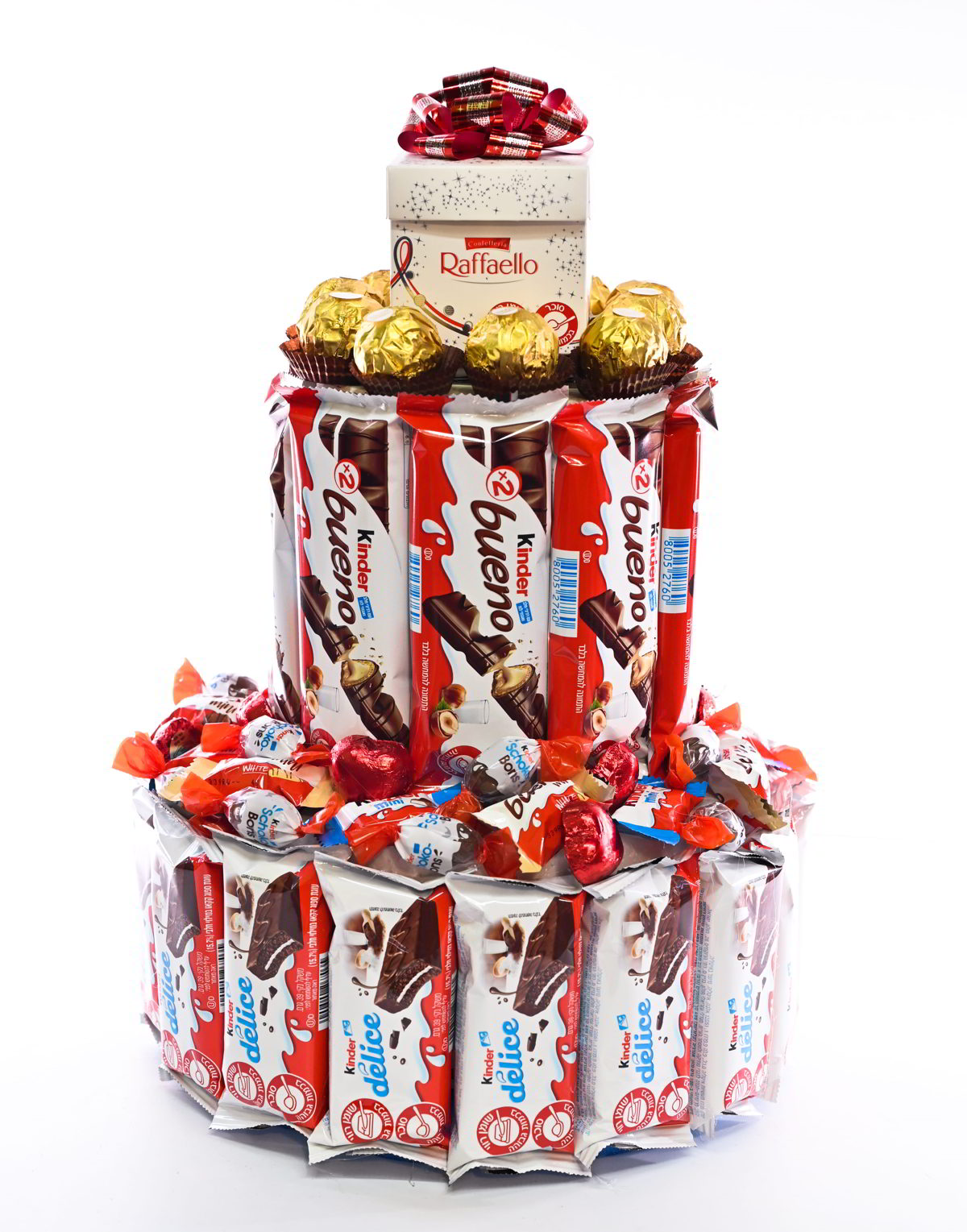 פירמידת שוקולד 2 קומות