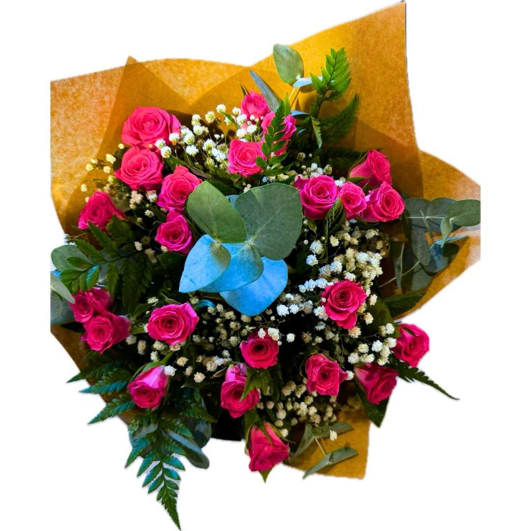 ורדים ורודים זר ורדים ורודים